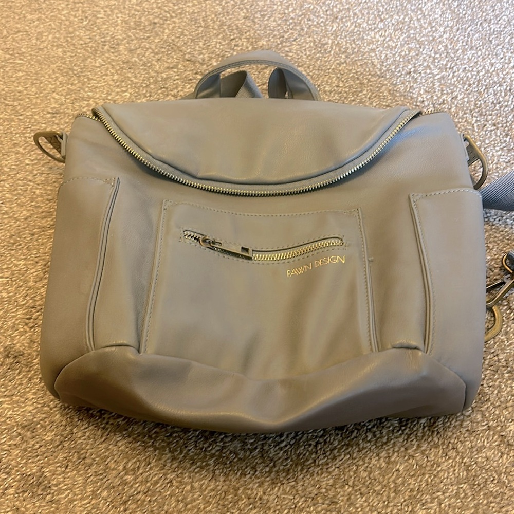 Fawn Design Mini Backpack - Gray, gently used
